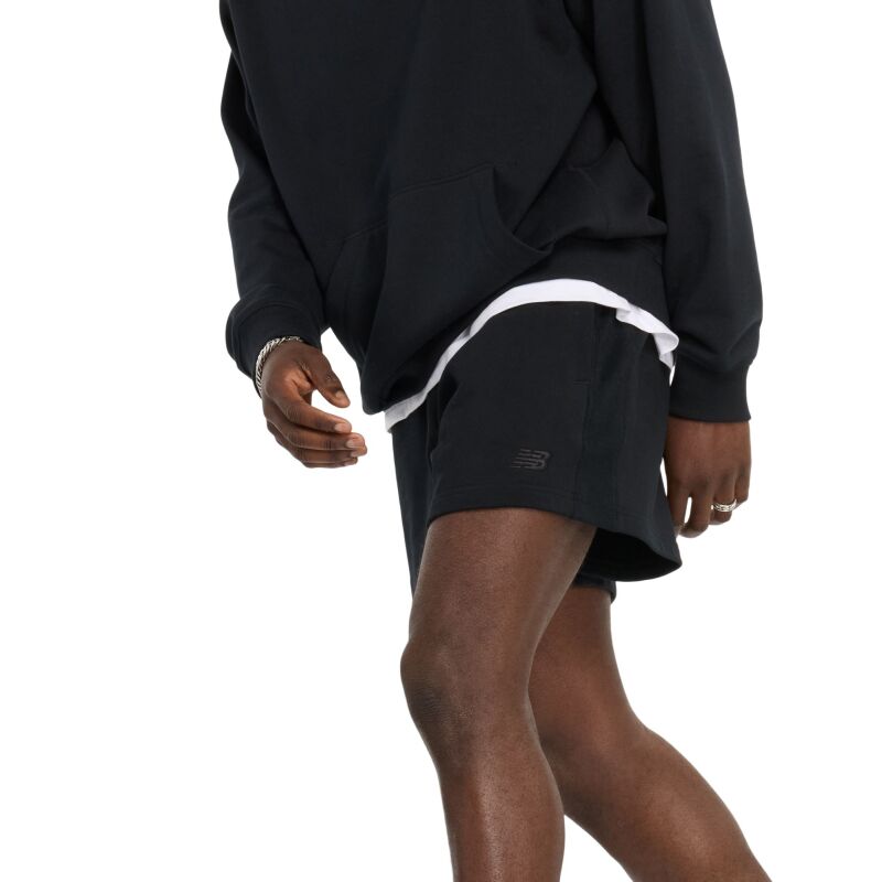 New Balance Athletics French Terry Short 5 Black
