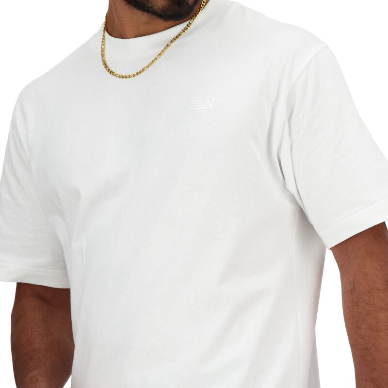 New Balance Athletics Cotton T-Shirt White