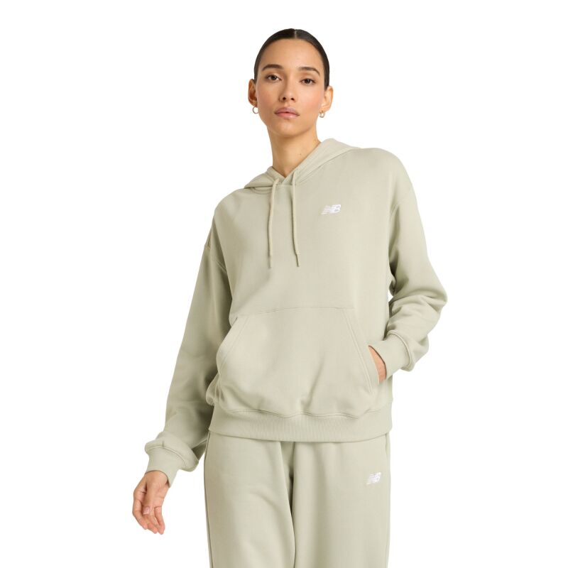 New Balance Sport Essentials French Terry Hoodie W Olivine