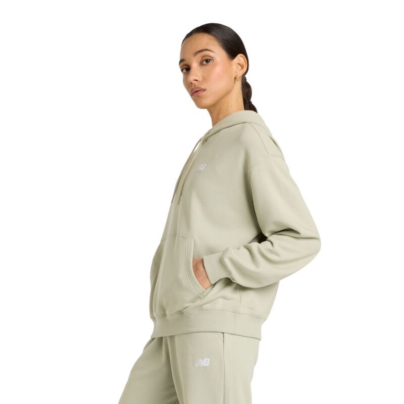 New Balance Sport Essentials French Terry Hoodie W Olivine