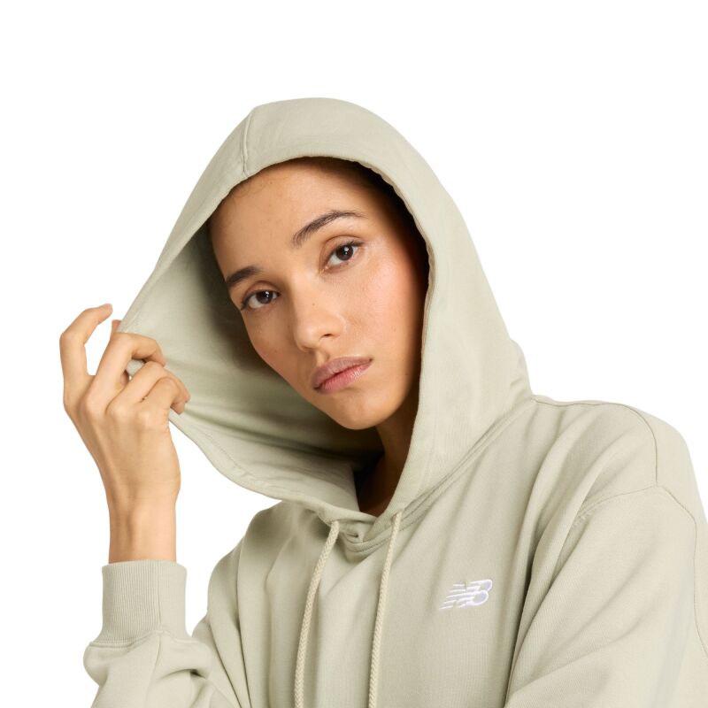 New Balance Sport Essentials French Terry Hoodie W Olivine