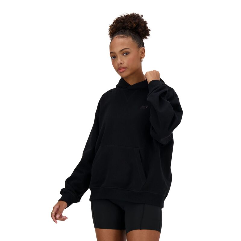 New Balance Athletics French Terry Hoodie Black