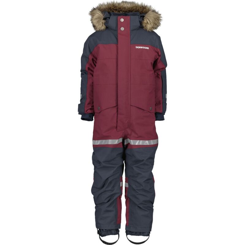 Didriksons Bjarven Kids Cover 3 Rusty Wine