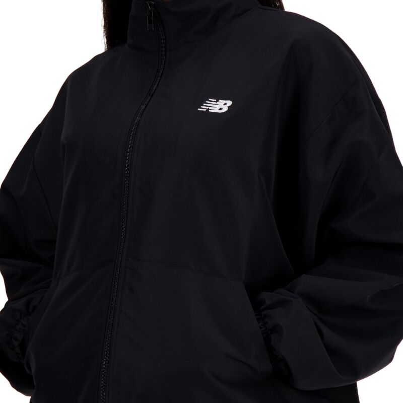 New Balance Sport Essentials Oversized Jacket Black