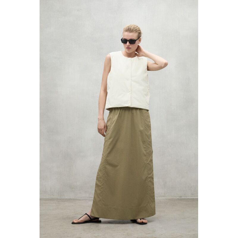 ECOALF KARINALF VEST WOMAN Creamy White