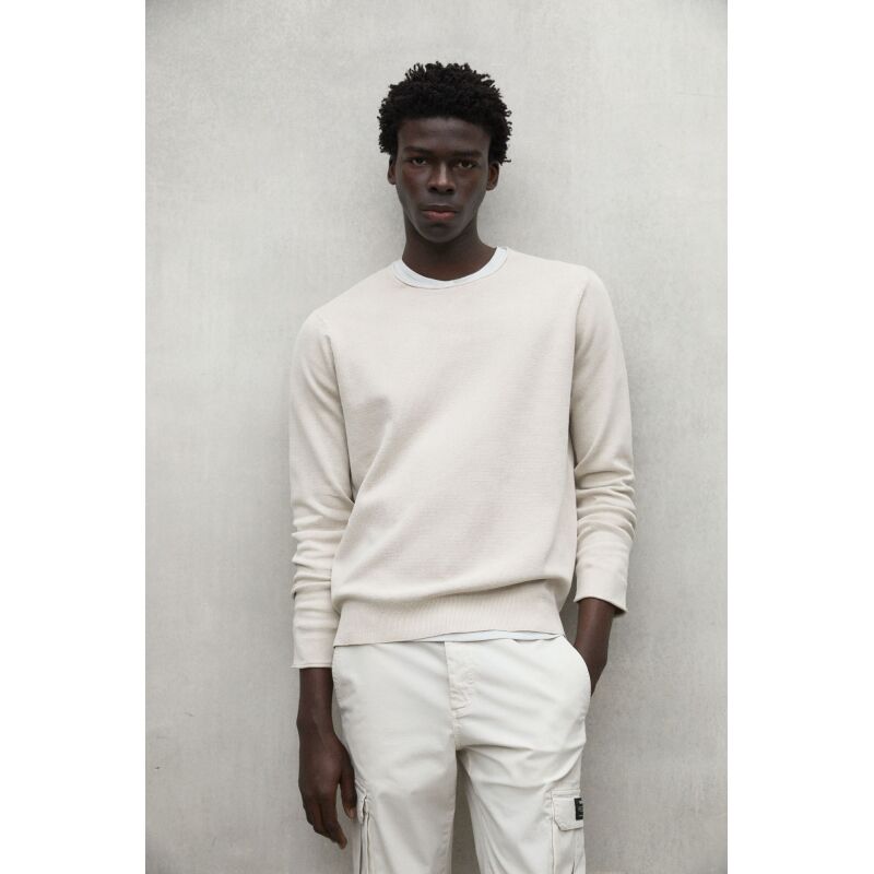 ECOALF YULANALF KNIT MAN Washed Stone