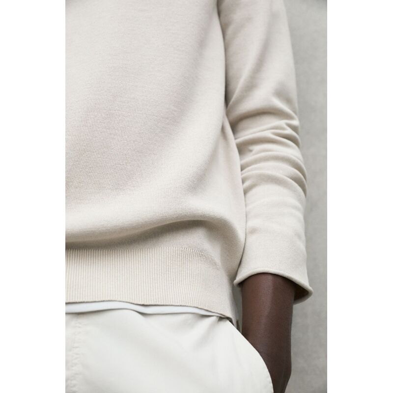 ECOALF YULANALF KNIT MAN Washed Stone