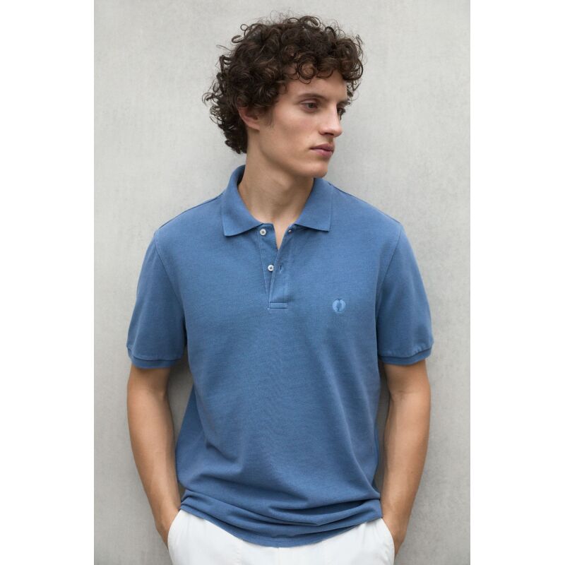ECOALF TEDANALF POLO MAN Light Indigo