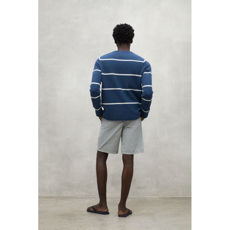 ECOALF BARCOALF KNIT MAN Blue/Ecru Stripes