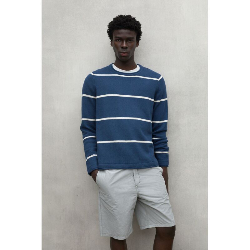 ECOALF BARCOALF KNIT MAN Blue/Ecru Stripes