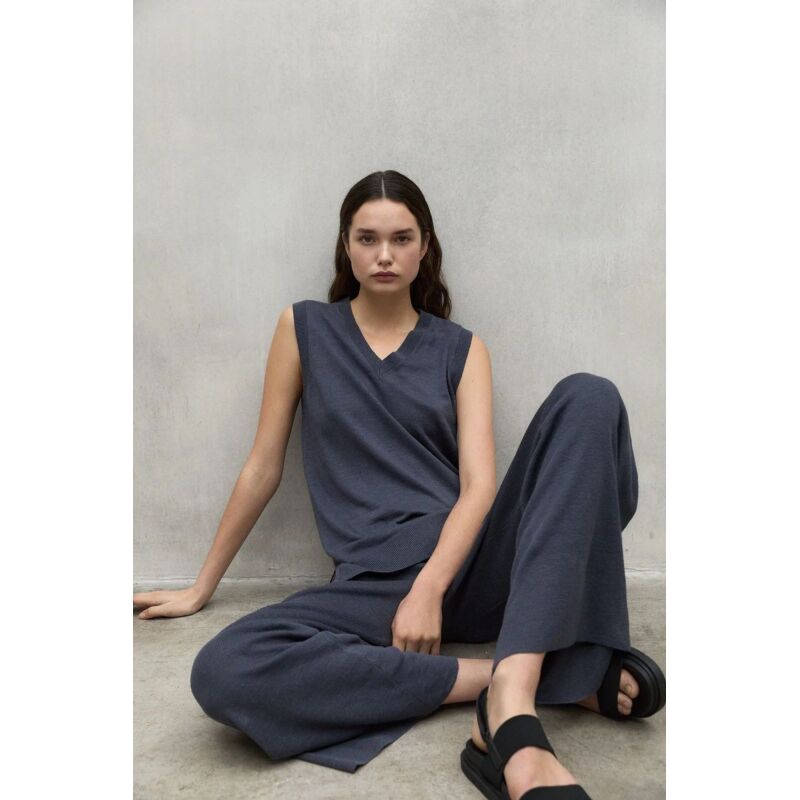 ECOALF Asonalf Pants Woman Grey Blue