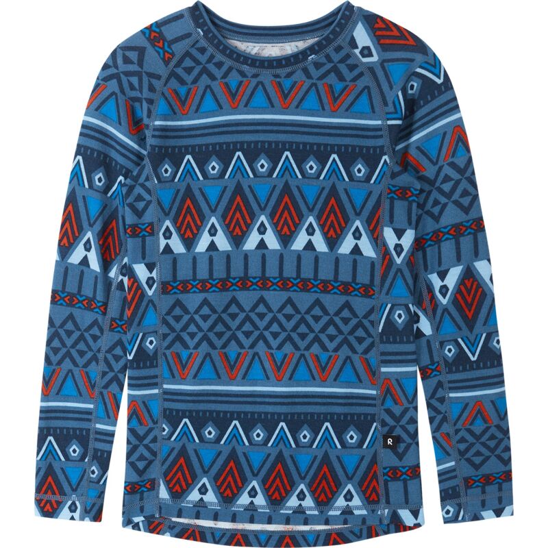 REIMA Wool Base Layer Set Taitoa 5200030D Blue Ocean 67A6