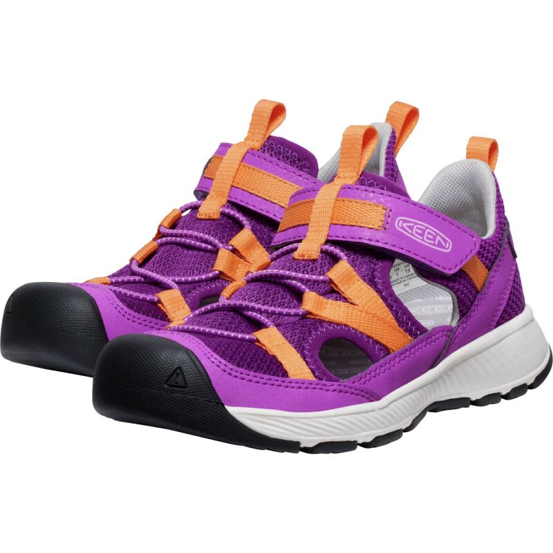 Keen Motozoa Sandal Big Kid's WILLOWHERB/TANGERINE