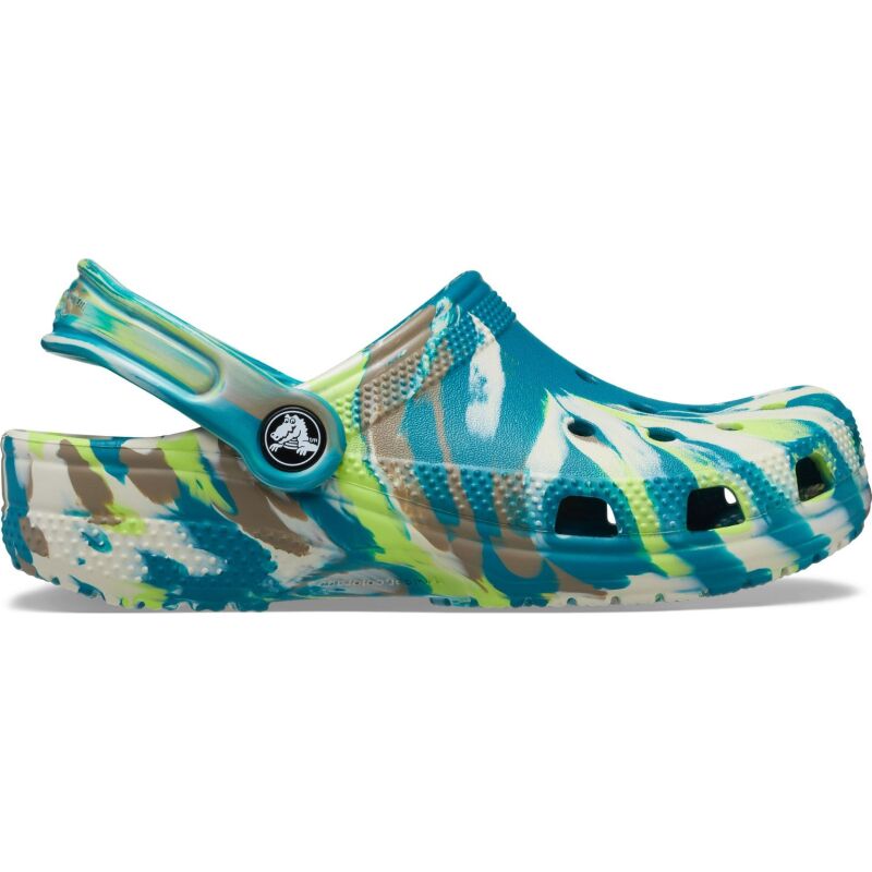 Crocs™ Classic Marbled Clog Toddlers' Limeade/Multi
