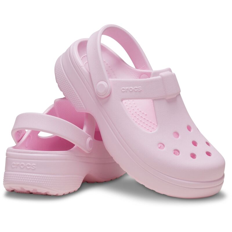 Crocs™ Classic Mary Jane Clog Kids' Pink Milk