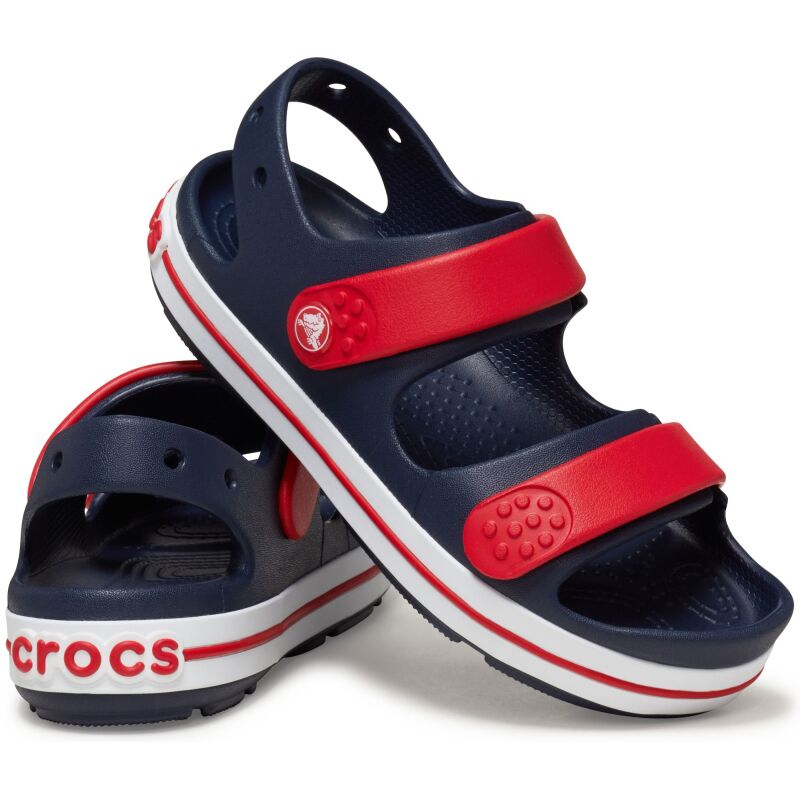 Crocs™ Crocband Cruiser Sandal Kids' Navy/Varsity Red