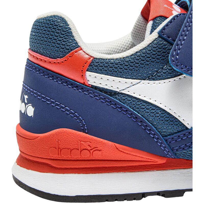 DIADORA N.92 Ps Saltire Navy/Mandarin Red