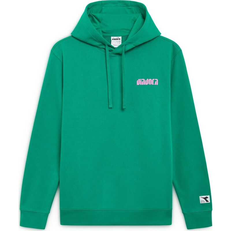 DIADORA Hoodie Athl. Logo 502.181685 Green 562 C