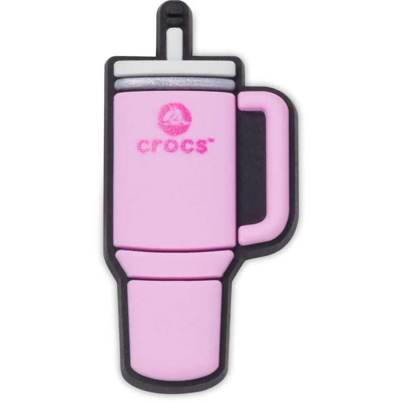 Crocs™ Jibbitz Crocs Pink Water Bottle 