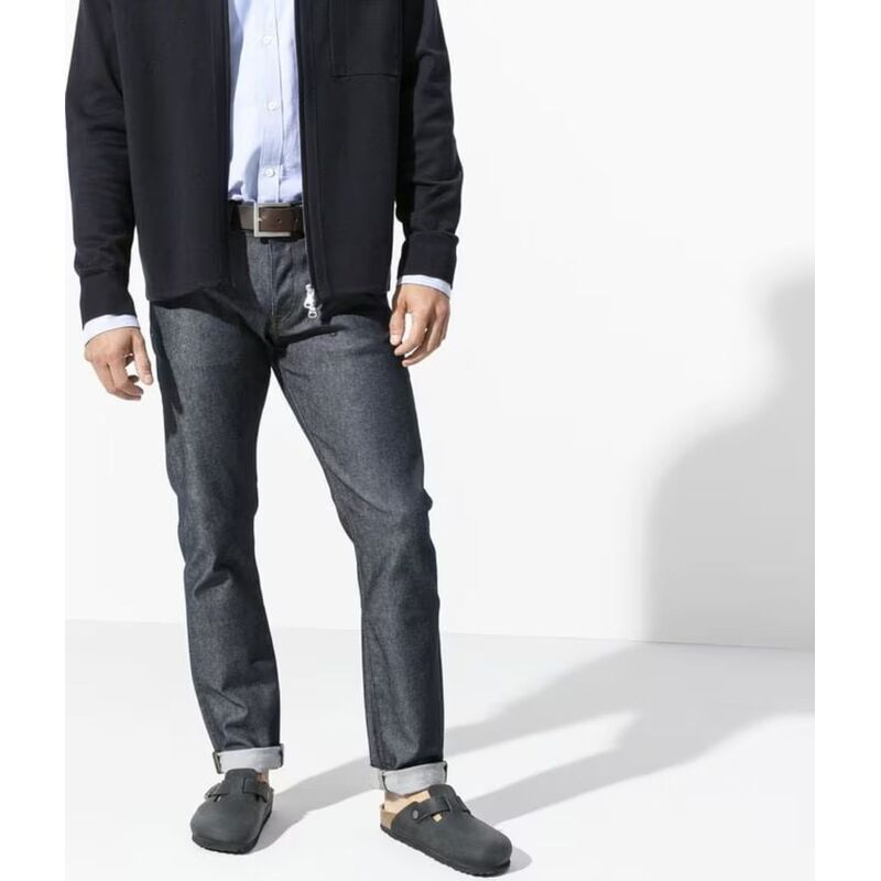 Birkenstock Boston Oiled Leather Regular Black