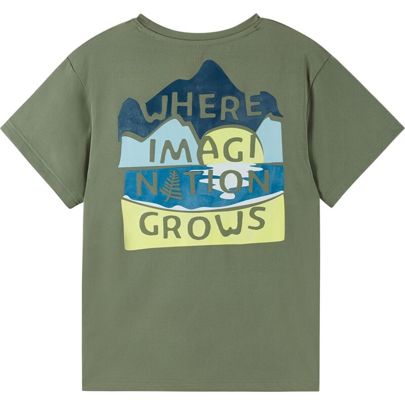 REIMA UPF 50+ T-shirt Siirtyy Greyish green