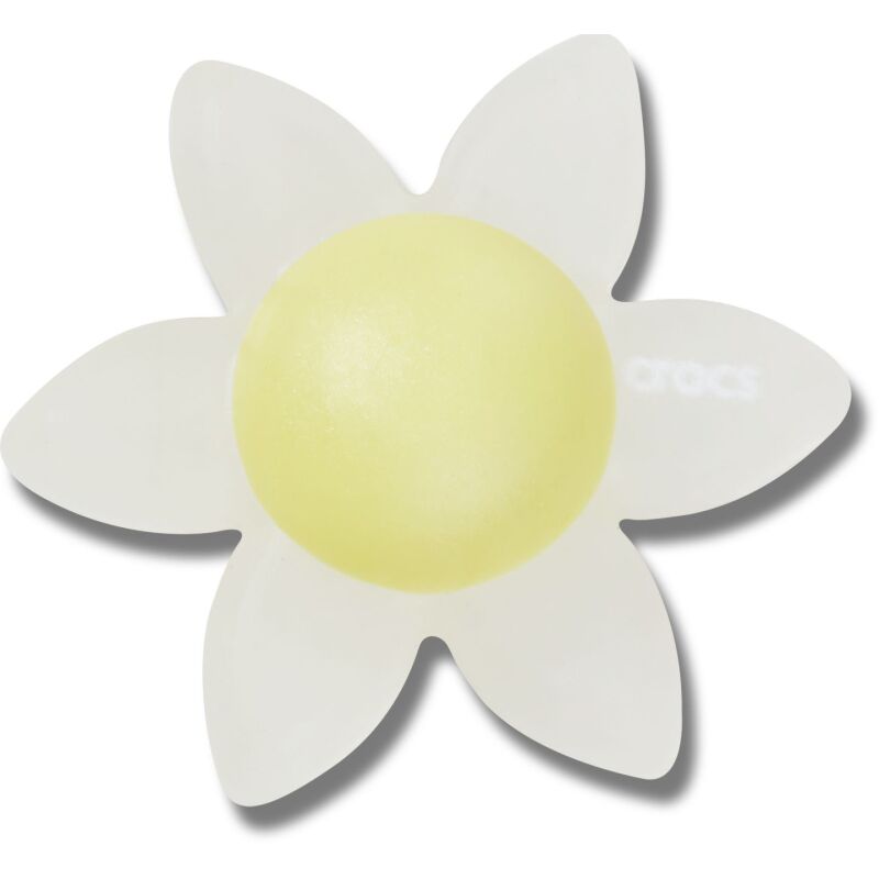 Crocs™ Jibbitz Iridescent Flower With Yellow 