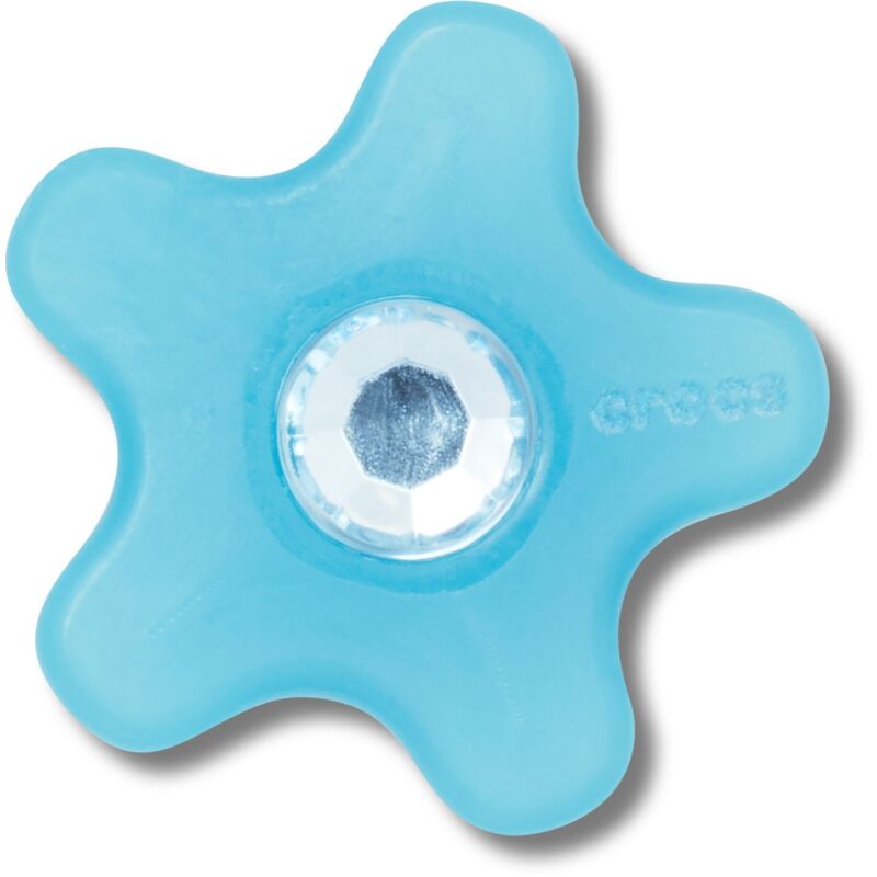 Crocs™ Jibbitz Blue Flower With Gem 