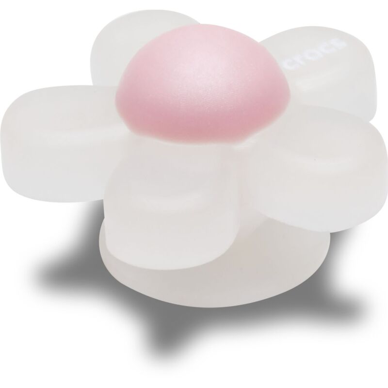 Crocs™ Jibbitz Iridescent Flower With Orange 