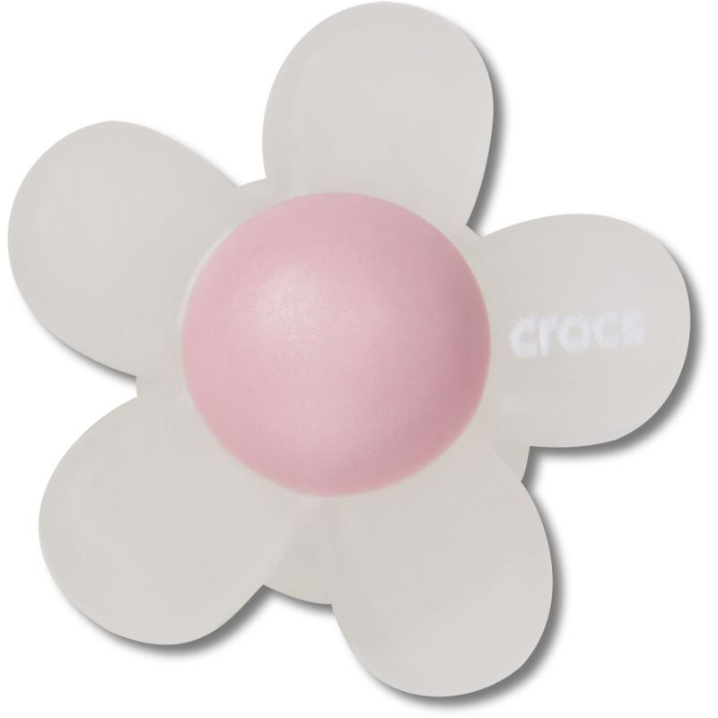 Crocs™ Jibbitz Iridescent Flower With Orange 