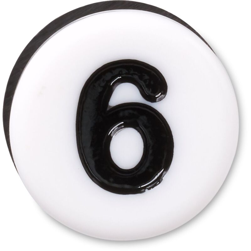 Crocs™ Jibbitz Number Six Tiny Friendship 