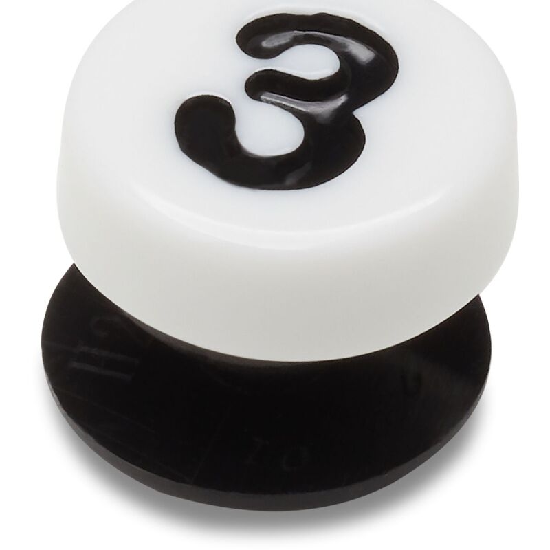 Crocs™ Jibbitz Number Three Tiny Friendship 