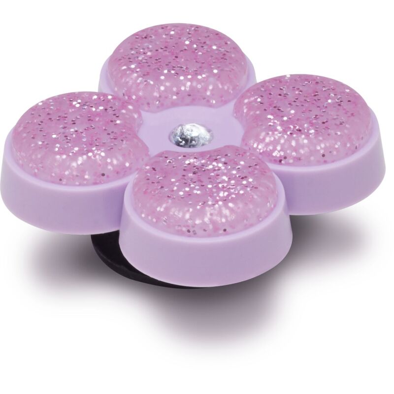 Crocs™ Jibbitz Tiny Purple Glitter Flower 