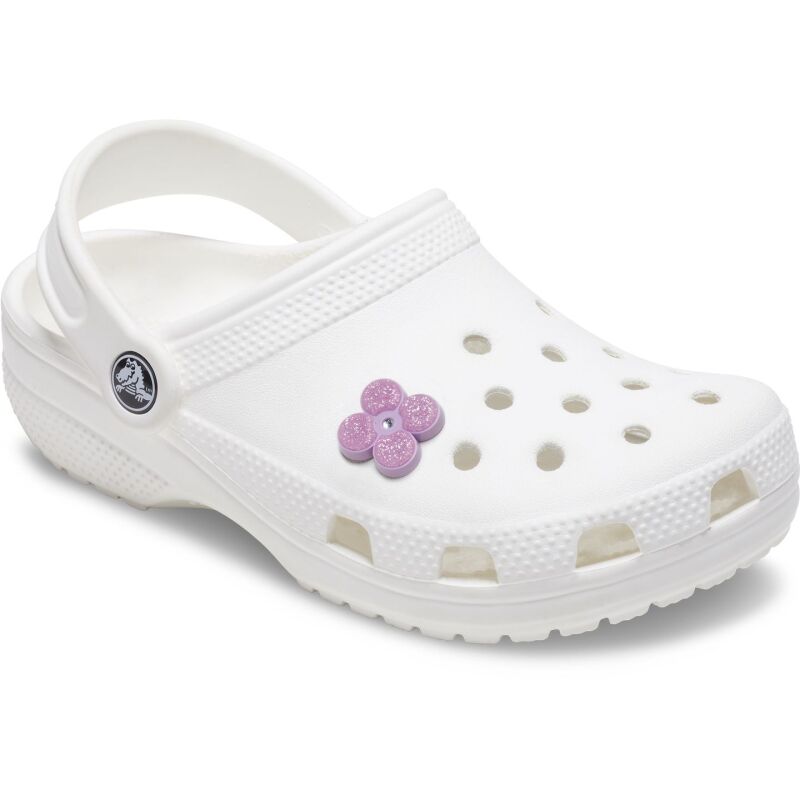 Crocs™ Jibbitz Tiny Purple Glitter Flower 