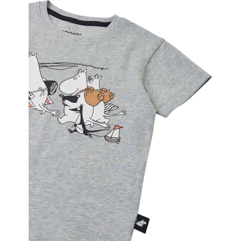 REIMA Organic Cotton Blend T-shirt Moomin Gosa 5200430A Melange grey