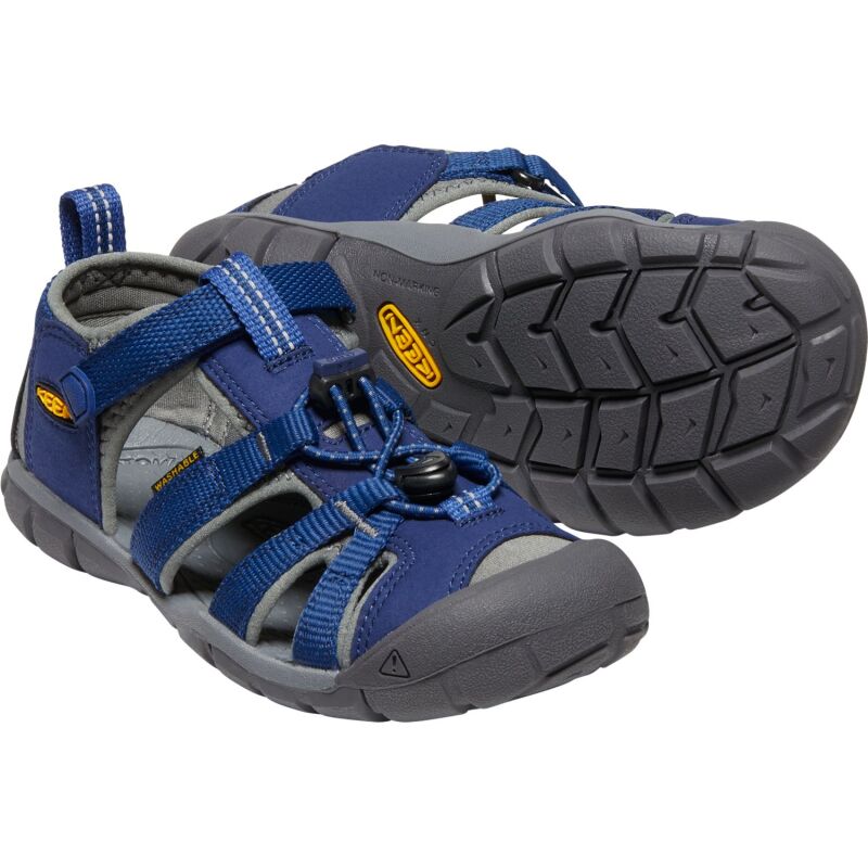 Keen Seacamp II CNX Big Kid's Blue Depths/Gargoyle