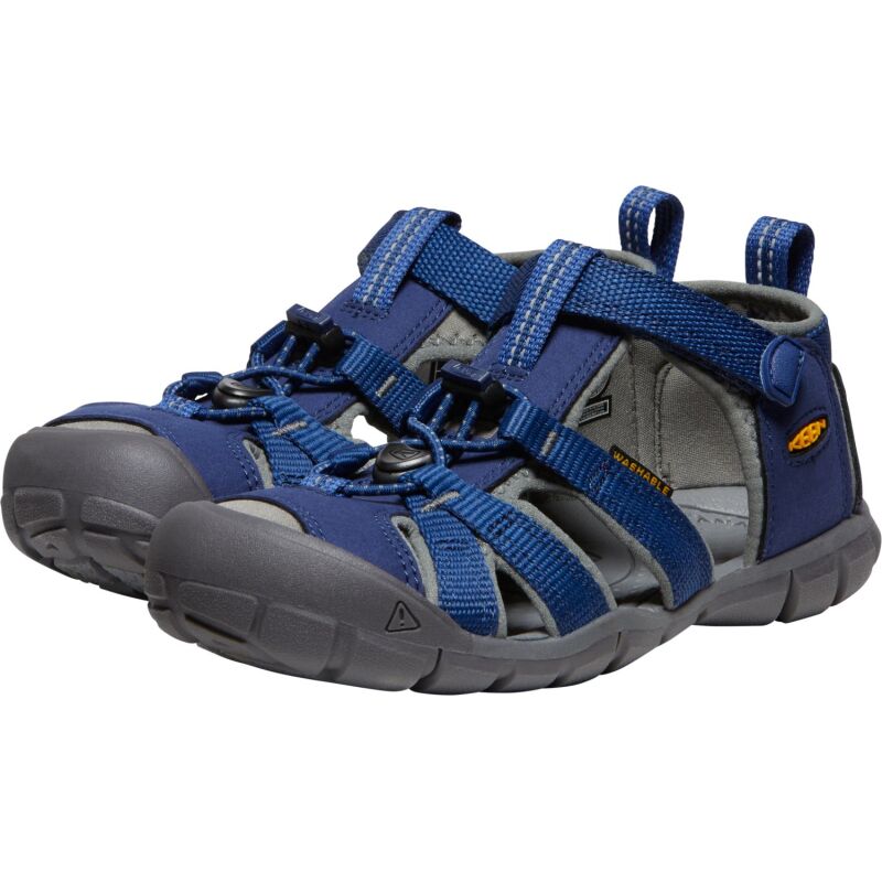 Keen Seacamp II CNX Big Kids' Blue Depths/Gargoyle