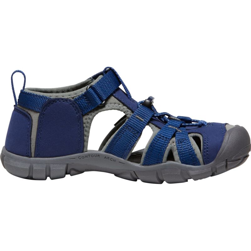 Keen Seacamp II CNX Big Kids' Blue Depths/Gargoyle