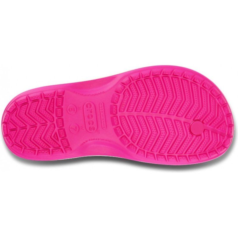 Crocs™ Crocband™ Flip Ярко-розовый/Белый