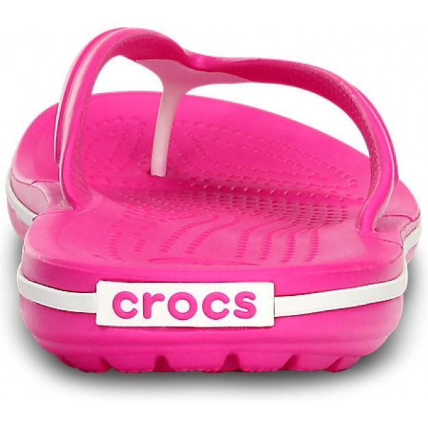 Crocs™ Crocband™ Flip Ярко-розовый/Белый