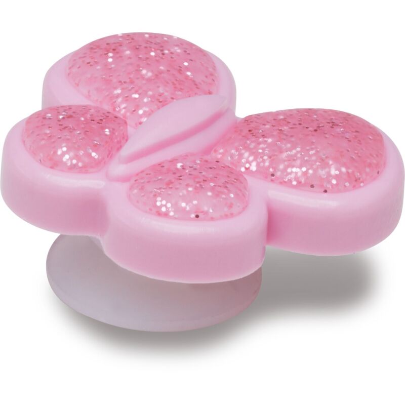 Crocs™ Jibbitz Tiny Pink Glitter Butterfly 