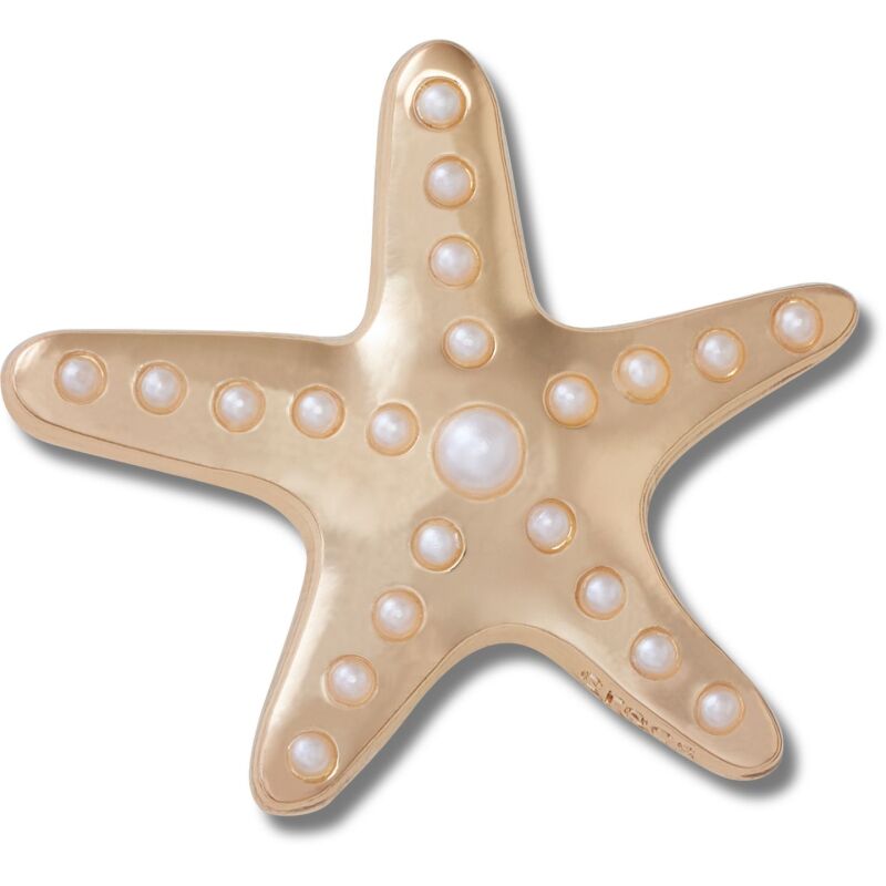 Crocs™ Jibbitz Gold And Pearl Starfish 