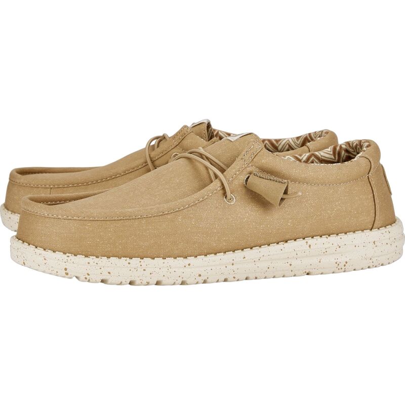 HEYDUDE Wally Stretch Canvas Men 40700 Tan