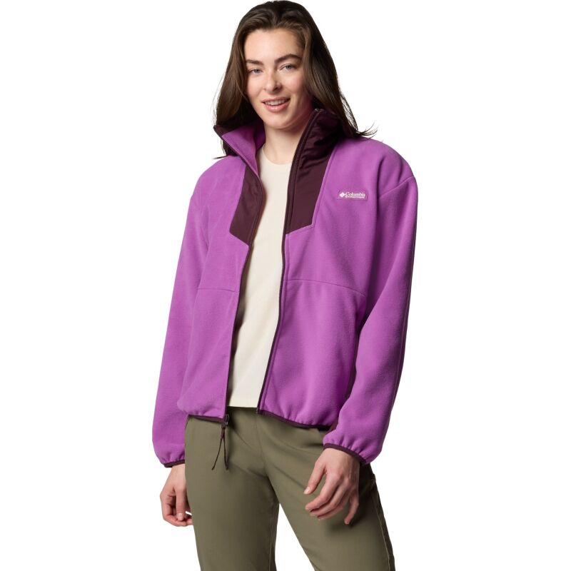 Columbia Sequoia Grove Full Zip Fleece Women's Razzle/ Moonvista
