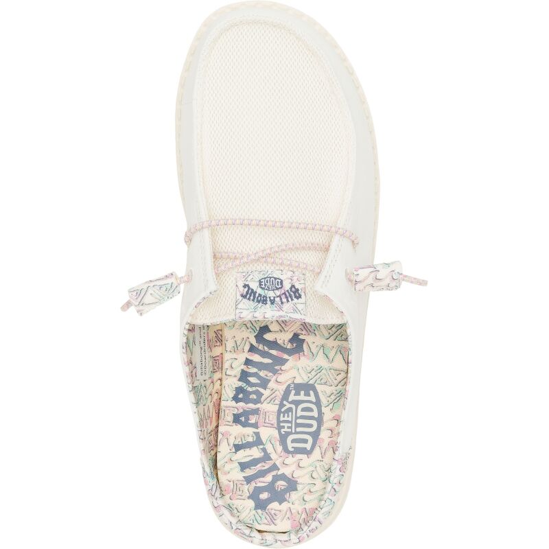 HEYDUDE Wendy Slip Billabong Women's Pink Multi/White