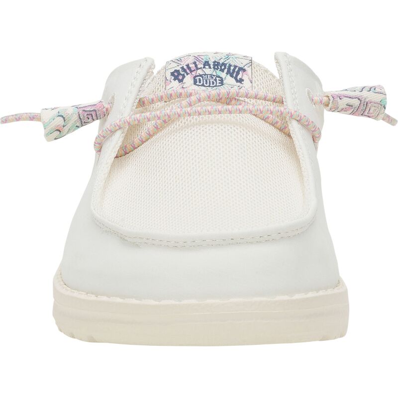 HEYDUDE Wendy Slip Billabong Women's Pink Multi/White