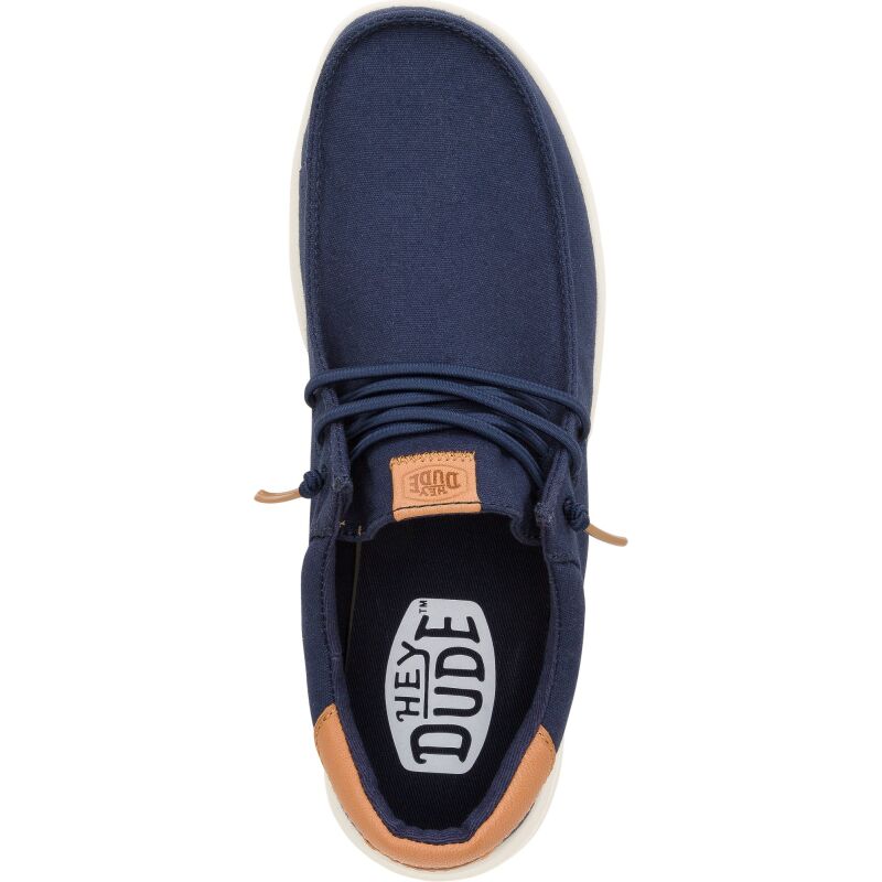 HEYDUDE Paul Canvas Men 43151 Navy Blazer