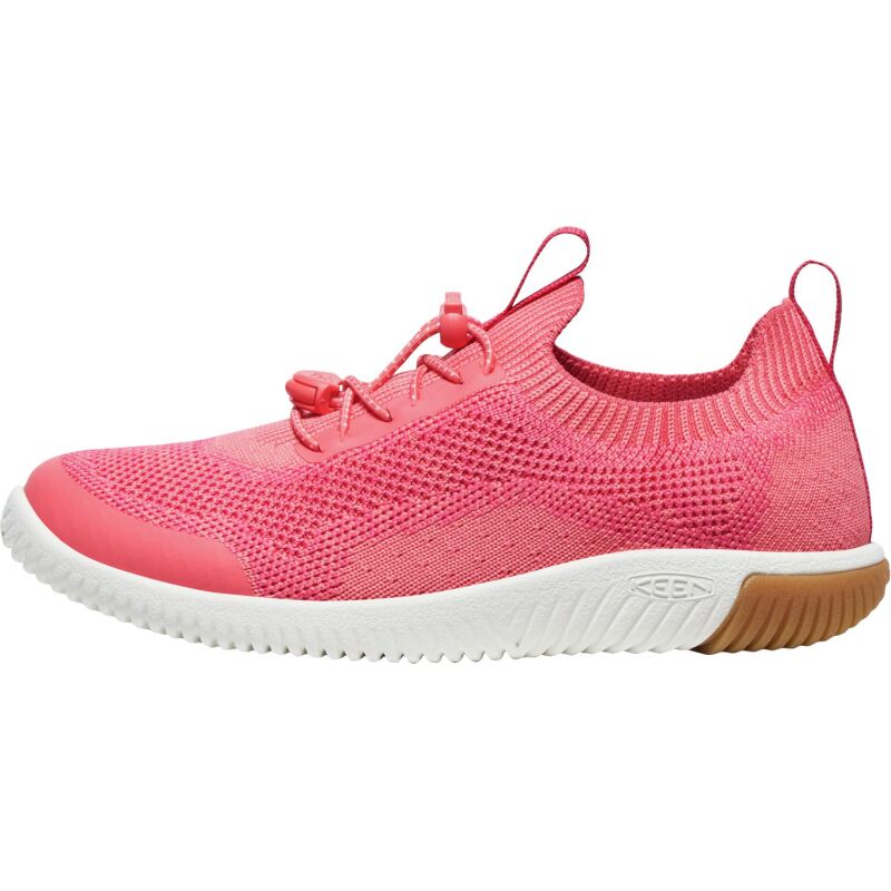 Keen KNX Knit Sneaker Big Kid's Dubarry/Star White