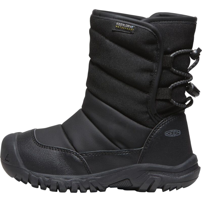 Keen Puffrider WP Little Kids' Black/Steel Grey