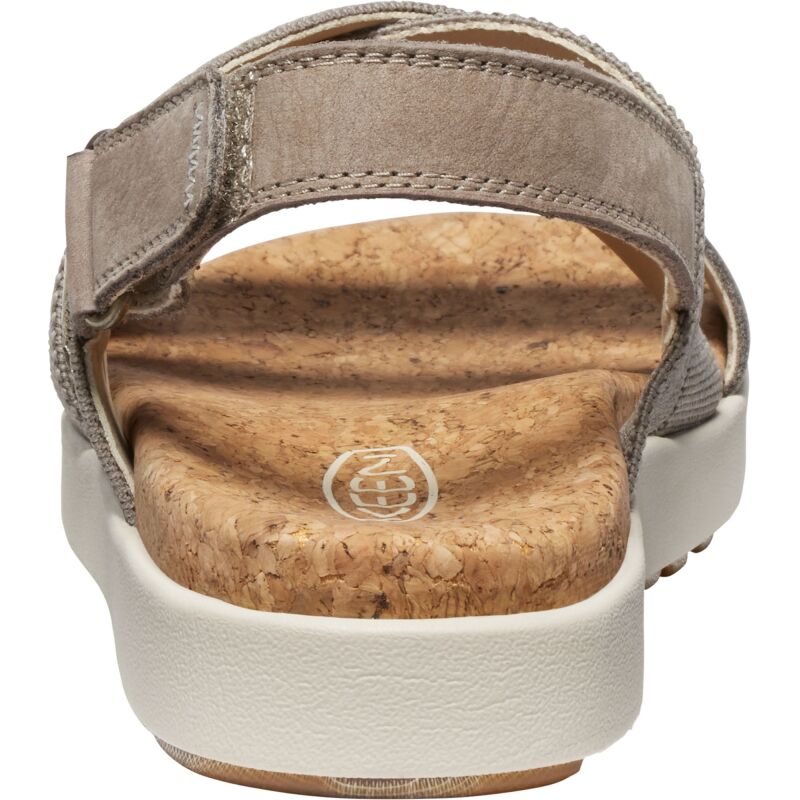 Keen Elle Criss Cross Sandal Women's BRINDLE/BIRCH