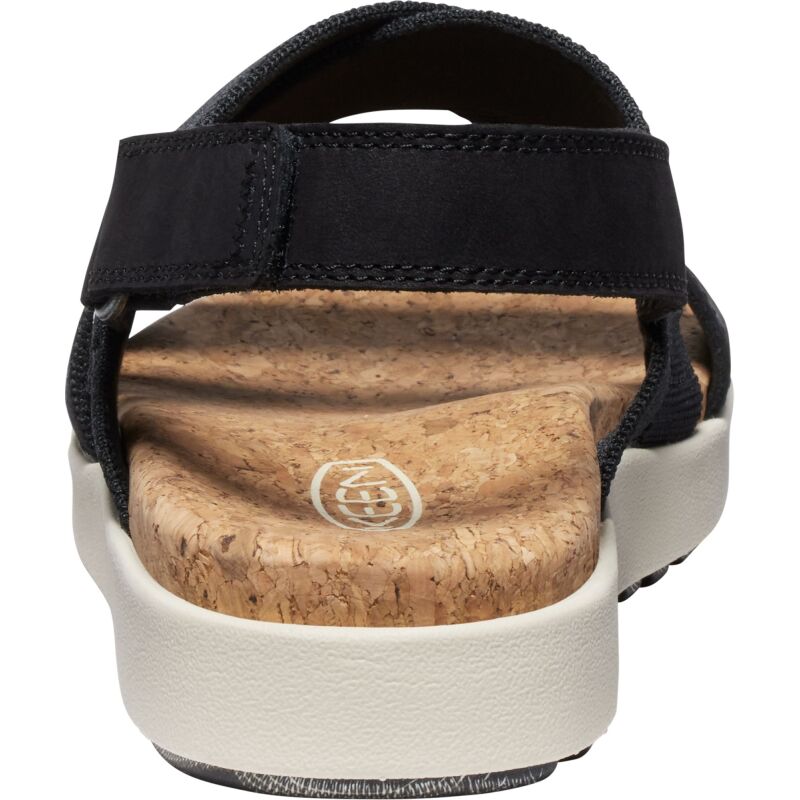 Keen Elle Criss Cross Sandal Women's BLACK/BIRCH